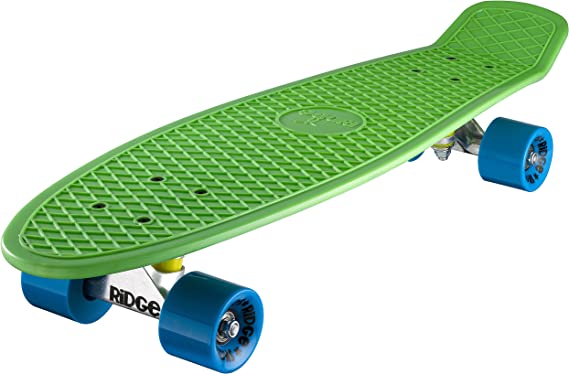 Ridge Skateboards Big Brother Retro Cruiser Skateboard 27" Board Green