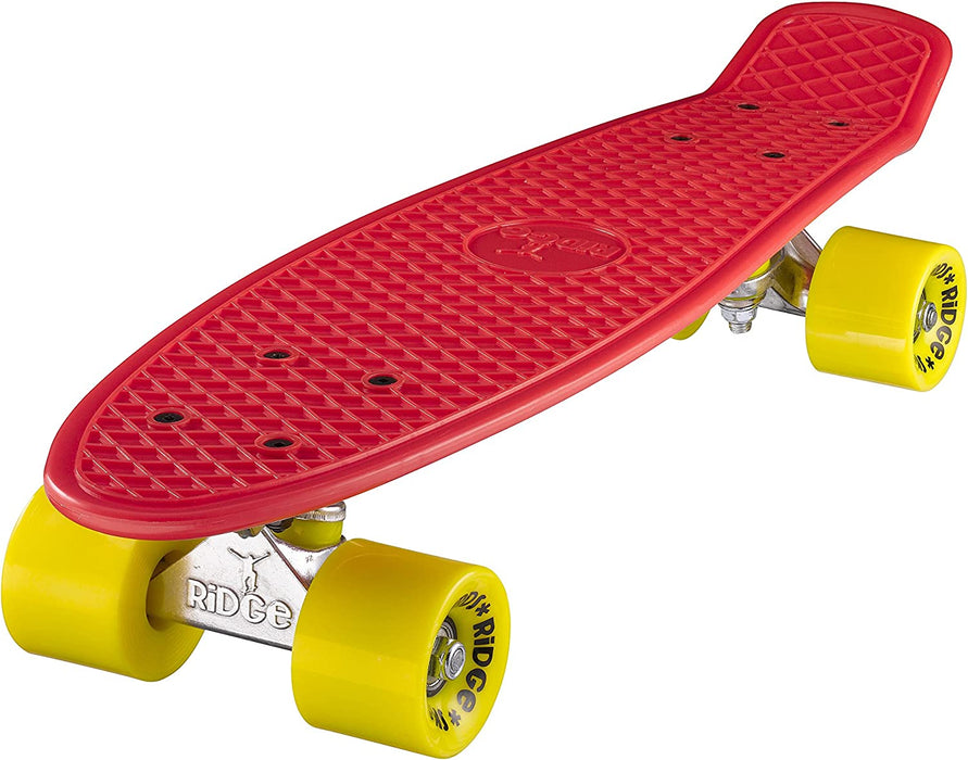 Ridge Retro 22" Board Red Mini Cruiser Board - UK Manufactured