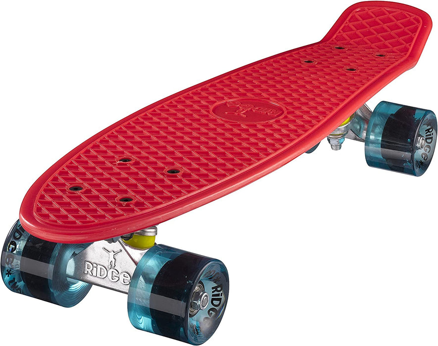 Ridge Retro 22" Board Red Mini Cruiser Board - UK Manufactured