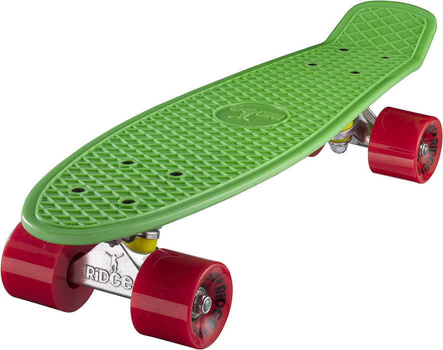 Ridge Retro 22" Green Board Mini Cruiser Board - UK Manufactured