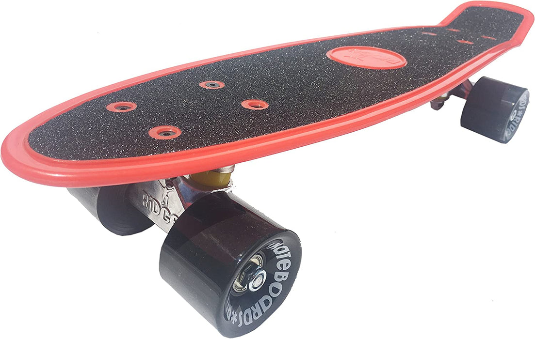 Ridge Skateboards Gripped 22" Gripped Board Red Mini Cruiser