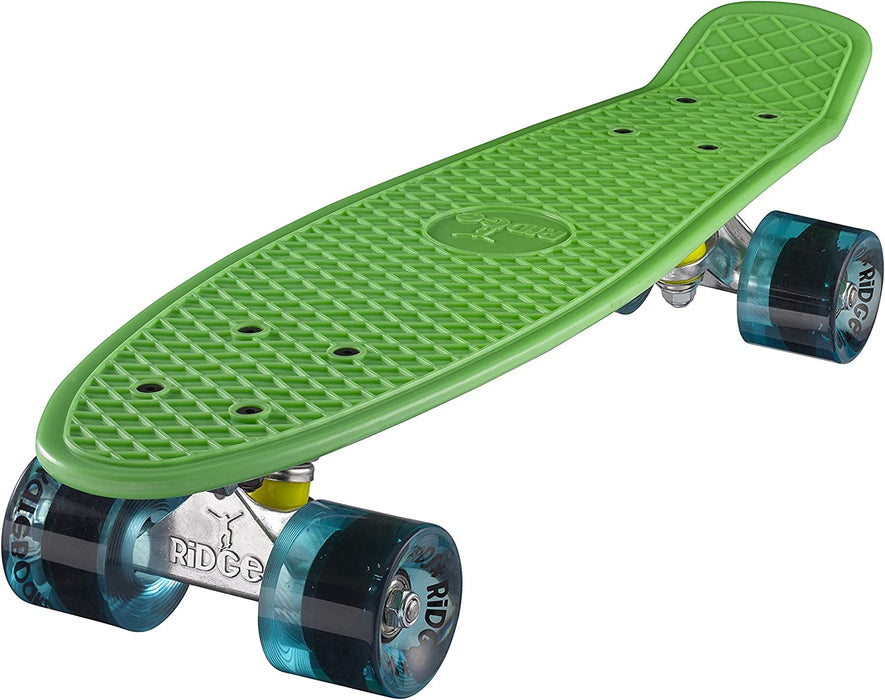 Ridge Retro 22" Green Board Mini Cruiser Board - UK Manufactured