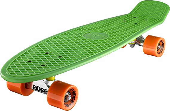 Ridge Skateboards Big Brother Retro Cruiser Skateboard 27" Board Green