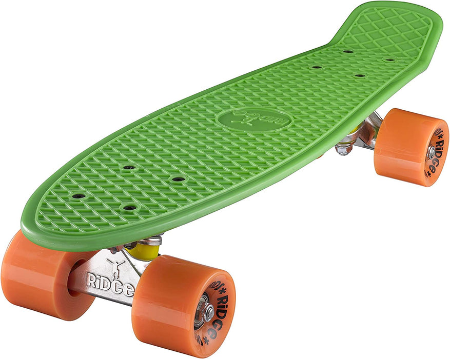 Ridge Retro 22" Green Board Mini Cruiser Board - UK Manufactured