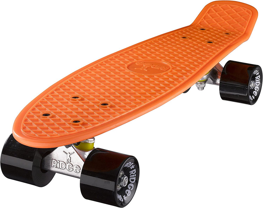 Ridge Retro 22" Orange Mini Cruiser Board - UK Manufactured