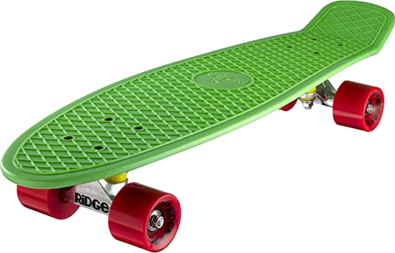 Ridge Skateboards Big Brother Retro Cruiser Skateboard 27" Board Green