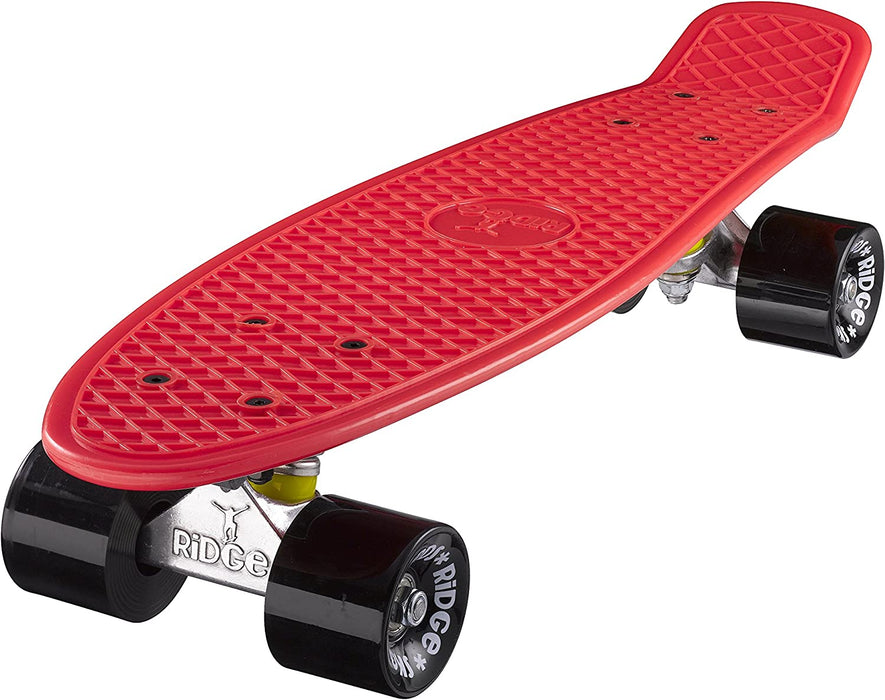 Ridge Retro 22" Board Red Mini Cruiser Board - UK Manufactured