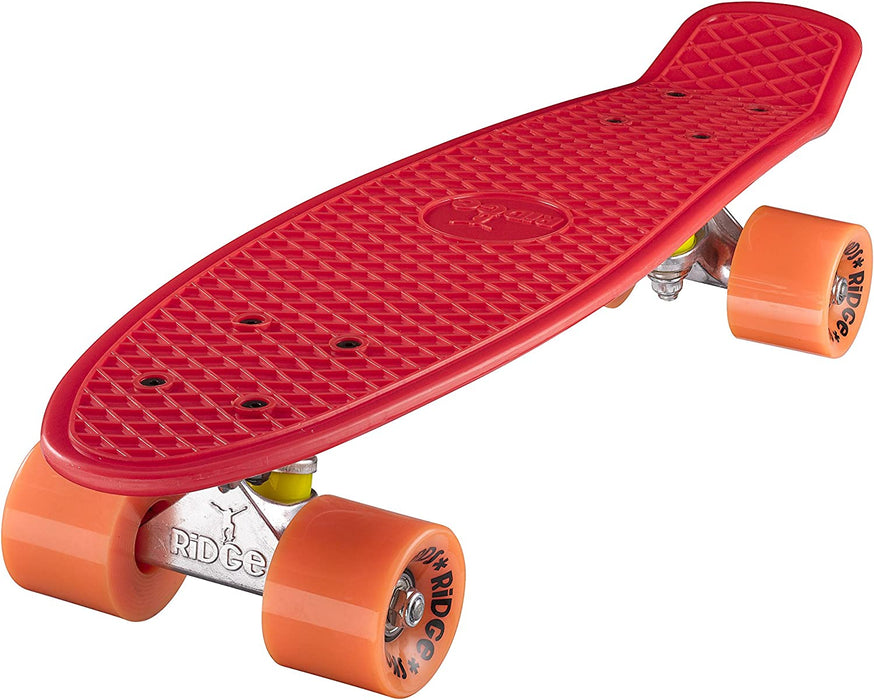 Ridge Retro 22" Board Red Mini Cruiser Board - UK Manufactured