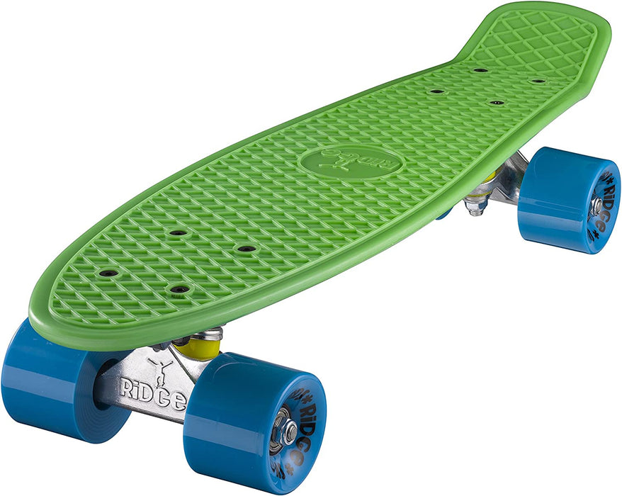 Ridge Retro 22" Green Board Mini Cruiser Board - UK Manufactured