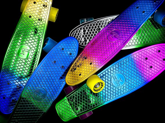 Ridge Skateboards Neochrome UV Nickel Cruiser 2