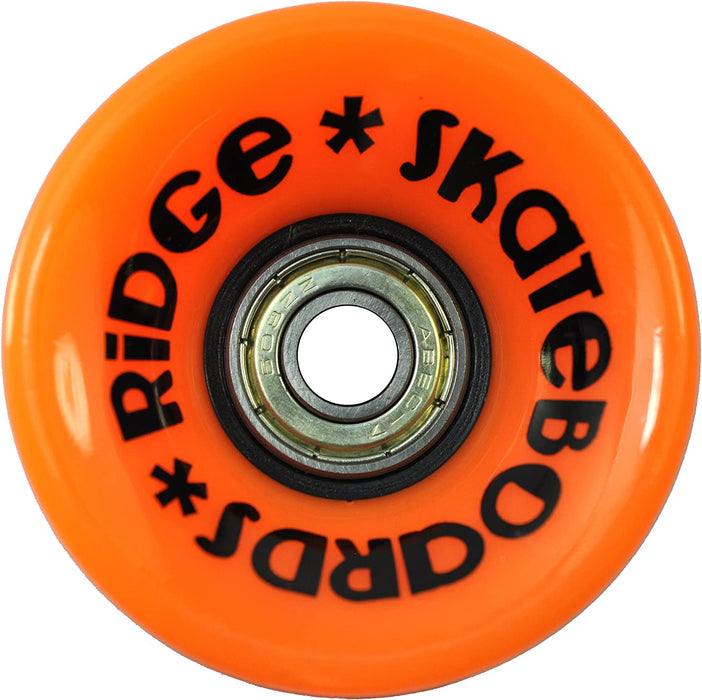 Ridge Retro 22" Orange Mini Cruiser Board - UK Manufactured