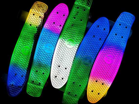 Ridge Skateboards Neochrome UV Nickel Cruiser